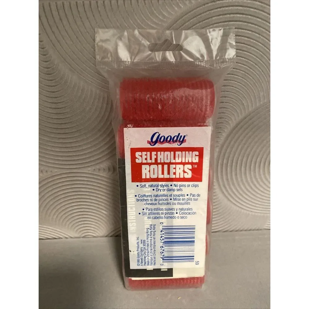 NOS Goody Self Holding Rollers‎ 1995 Medium Set Of 6 #67679 (set of 2)